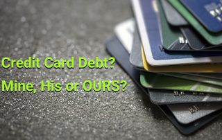 credit card debt in oregon divorce